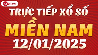 XSMN 12/1/2025 | Trực tiếp Xổ số miền Nam hôm nay chủ nhật - SXMN ngày 12 tháng 1 - XS Miền Nam