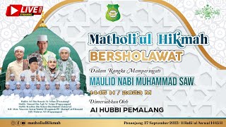 🔴 LIVE Matholiul Hikmah Bersholawat Bersama Al Habib Ali bin Husein Al Athas II Alhubbi Pemalang