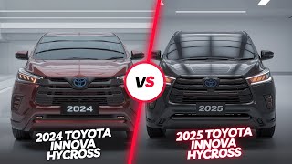 2024 VS 2025 Toyota Innova Hycross: What’s New? | Full Comparison \u0026 Review 🚗🔥\