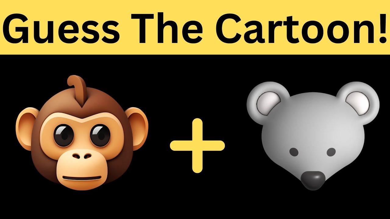 Guess The Cartoon By Emoji Youtube
