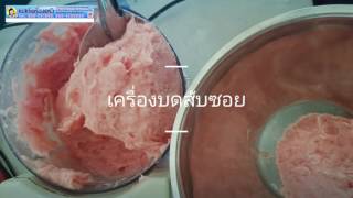 เครื่องบดหมู บดสับซอย ทำหมูเด้ง ลูกชิ้น