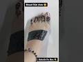 Mehndi Stickers ✨Easy Mehndi Design Trick ✅|| #trending #mehndi #art #feet #amazing #heena 💕