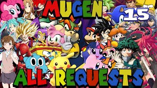 [MUGEN] All subscribers requests #15