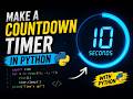 Building a Countdown Timer in python