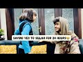 ibi Sheikh | SAYING YES TO SILLAH FOR 24 HOURS😭😂| SILLAH NE MAKEUP KARWAYA😭| VLOG.