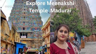 Explore Meenakshi Temple in Madurai 🙏| Part -1 | Visiting Meenskshi Amman temple | local food