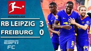 Angelino scores stunning free kick as RB Leipzig ease past Freiburg | ESPN FC Bundesliga Highlights