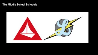 Middle School Schedule Overview