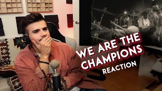 MUSICIAN REACTS to - We Are The Champions (The Studio Session)