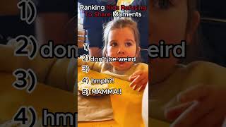 KIDS REFUSING TO SHARE #ranking #funny