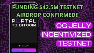 [GRATIS] PORTALTOBITCOIN FUNDING $42.5M TESTNET AIRDROP CONFIRMED!!