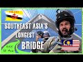 Southeast Asia’s Longest Bridge is STUNNING | 19 Miles of Bliss in Brunei 🇧🇳 [SE E55]