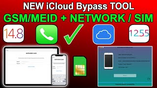 New Checkm8 GSM/MEID With Sim/Signals/Network| iCloud Bypass GSM/Meid Sim Fix iOS 14.8/14.7.1/12.5.5