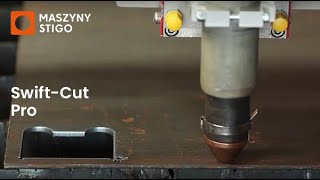 Wypalarka plazmowa CNC Swift-Cut Pro - cięcie plazmowe: stal miękka – 3 mm