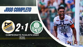 Água Santa x Palmeiras | Paulistão 2023 | Final Ida | Jogo Completo | Narração Cleber Machado