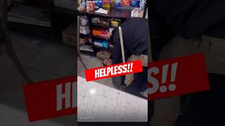 Store Clerk ATTACKED Behind the Counter😳