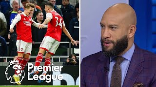 Reactions after Arsenal dominate Spurs in derby | Premier League | NBC Sports