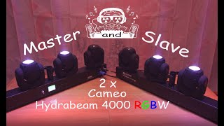 Cameo Hydrabeam 4000 RGBW Master \u0026 Slave - DJ Atommic Dortmund