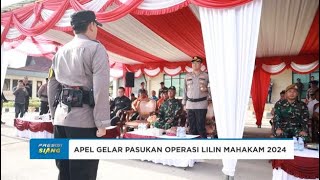 POLRES BERAU GELAR OPERASI LILIN MAHAKAM 2024