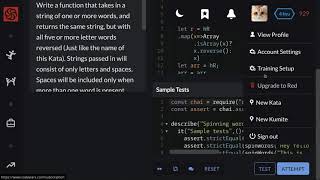 Codewars Stop gninnipS My sdroW!