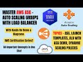 Master AWS ASG - Auto Scaling Groups with Load Balancer | Dynamic Scaling Policies | Diagrams & Demo