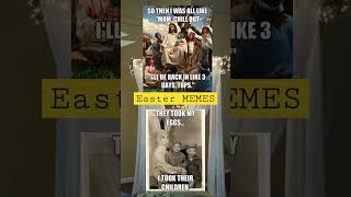 EASTER MEMES🥚 ✝️ #funny #memes #jesus #easter #eastersunday #shorts 💫