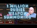 Demigod Idle - 1 MILLION rubies spent on Weapon Summoning 🤌 F2P