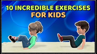 10 Min At Home P E Exercise Video Workout For Kids Videos For Kids