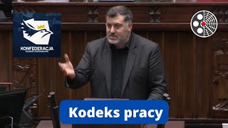 Artur Dziambor - o zmianie ustawy – Kodeks pracy