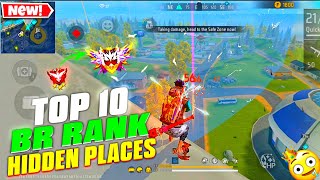(Part 2) Top 10 hidden places in br rank nexterra | ff tips and tricks | Free Fi