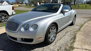 You Won't Believe What I Sold my Bentley Continental GTC at Copart for!