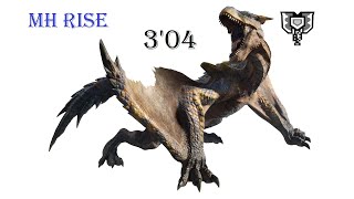 [MH Rise] 3'04 Tigrex Charge Blade Solo [v1.0]