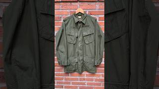 Vintage 1967 US Army Jungle Jacket #mexico #streetmarket #military #collection #shorts #subscribe