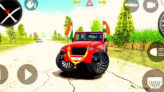 Dollar (Song) ModifiedMahindra Thar || IndianCars Simulator 3D ||AndroidGameplay 😈🔥