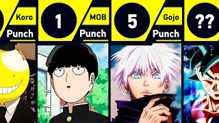 How Many Punches It Will Take for Saitama to Defeat ___?