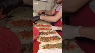 Mardin Grilled Chicken Kebab -   Turkish Street Food