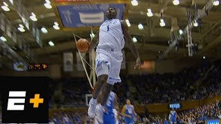 Duke's Zion Williamson puts on dunking clinic for Cameron Crazies | College Bask