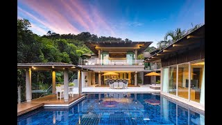 Une incroyable propriété à vendre ou pour des vacances de luxe sur les collines de Layan, Phuket