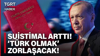 Cumhurbaşkanı Erdoğan’dan Vatandaşlık Talimatı! Türk Olmak Zorlaşacak – TGRT Haber