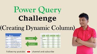 Power Query Challenge : Creating Dynamic Column