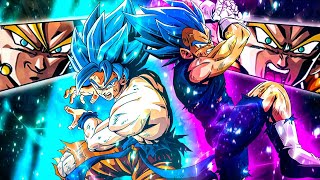 BEST TEAMS for EZA LR God Goku \u0026 Vegeta in Dokkan Battle