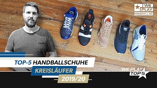 Top-5 Handballschuhe Kreisläufer/innen 2019/20