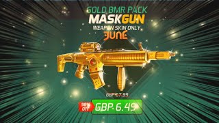 Maskgun FPS | |Unboxing Paid Case's | BMR GOLD PACK | #Shorts #12