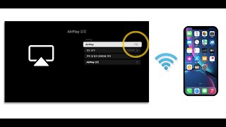 [삼성전자 TV] 2022년 TV AirPlay 로 스마트폰 화면을 TV 에서 보는 방법