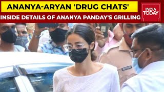 Aryan Khan Asked Ananya Panday For Ganja in WhatsApp Chats, Actor Breaks Down During NCB's Grilling