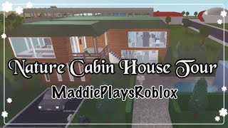 Bloxburg Nature Cabin House Build Off W Maddieplaysroblox - Play Roblox