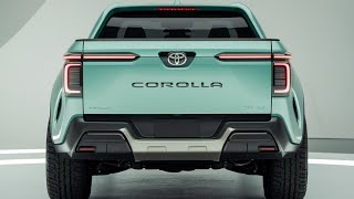 Toyota Corolla Pickup Truck: The Perfect Blend of Style and Function