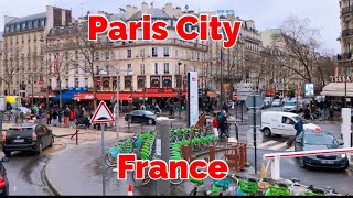 Paris France Walking Tour Around Main Railway Station Gare De Lyon