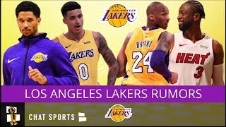 Lakers Rumors On Dwayne Wade Joining The Lakers, Josh Hart And Kobe Bryant’s Comments On Kyle Kuzma