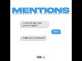 mentions